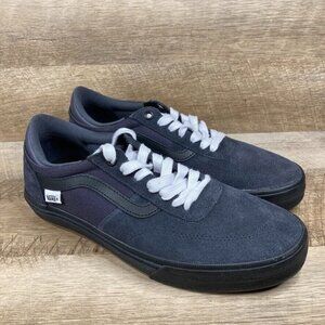 VANS Gilbert Crockett Dark Navy Blue Suede Shoes Sneakers Mens 8 Womens 9.5 NEW